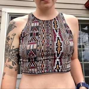 Tribal Crop Top